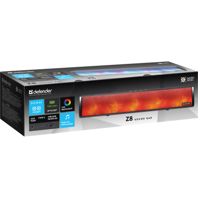 Акустика Defender SoundBar Z8 10Вт (65118)  (7055872)