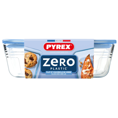Форма з кришкою Pyrex Pure Glass, 24x19x8 см (2.6 л) (7092351)