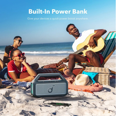 Портативна акустика Anker SoundСore Boom 2 Blue (7149468)