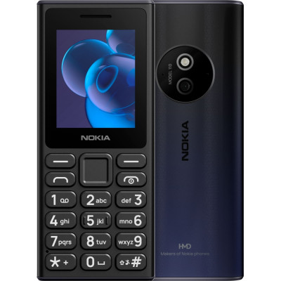 Мобільний телефон Nokia 110 TA-1694 DS 2024 Black (7154683)