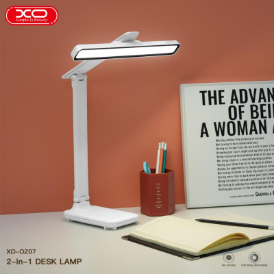 Лампа настільна з пультом XO OZ07 1200mAh White (7109731) Лампа настільна з пультом XO OZ07 1200mAh White (7109731)