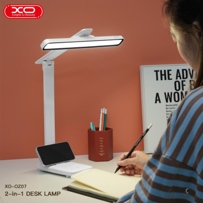 Лампа настільна з пультом XO OZ07 1200mAh White (7109731)