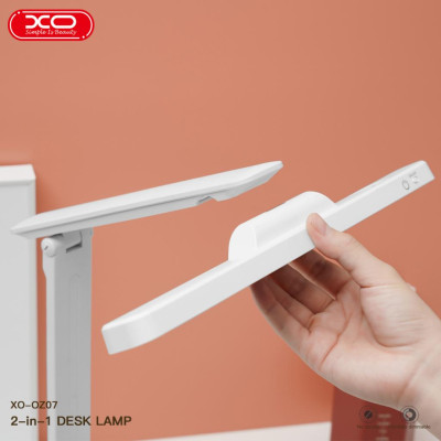 Лампа настільна з пультом XO OZ07 1200mAh White (7109731) Лампа настільна з пультом XO OZ07 1200mAh White (7109731)