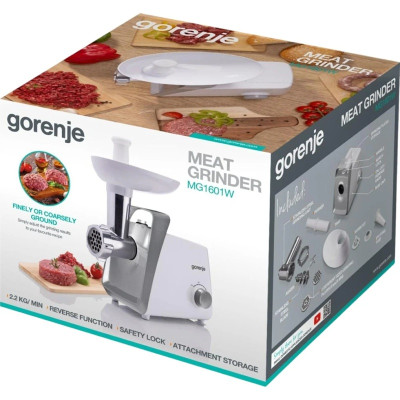 М'ясорубка Gorenje MG1601W (7119773) М'ясорубка Gorenje MG1601W (7119773)