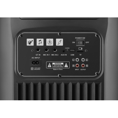 Портативна акустика Defender Boomer 200 200Вт Black (65201) (7151831)