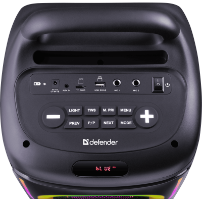 Портативна акустика Defender Boomer 75 75Вт Black (65175) (7151832)