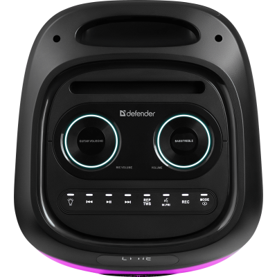 Портативна акустика Defender Boomer 130 120Вт Black (65133) (7151833)