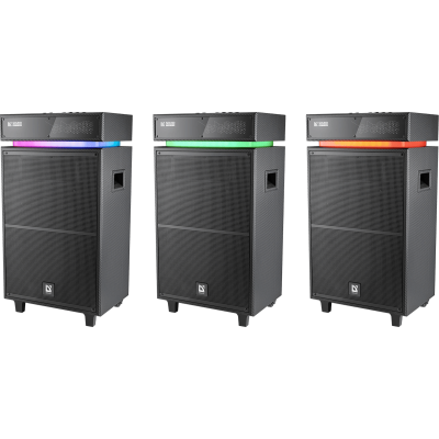 Портативна акустика Defender Sound Factory 140Вт Black (65093) (7151834)