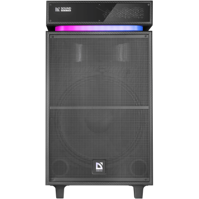 Портативна акустика Defender Sound Factory 140Вт Black (65093) (7151834)