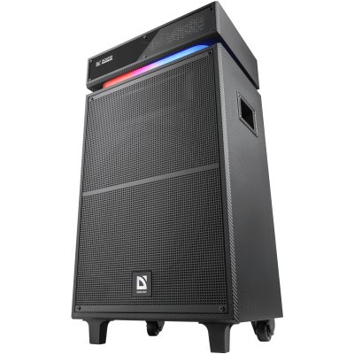Портативна акустика Defender Sound Factory 140Вт Black (65093) (7151834)