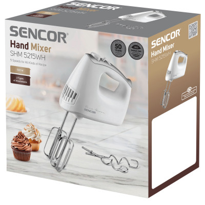 Ручний міксер Sencor SHM 5215WH (7157591)