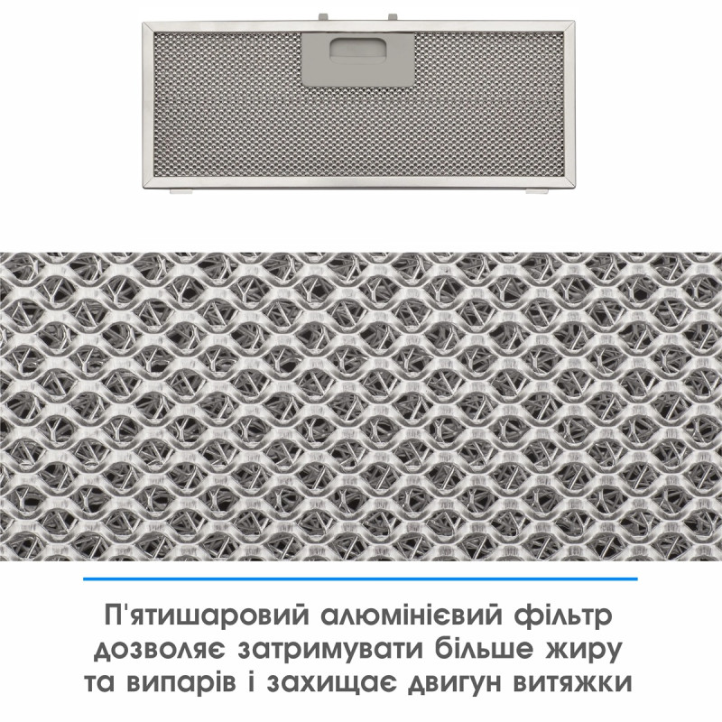 Витяжка Eleyus UNIA 1200 LED 52 WH (6909963) Витяжка Eleyus UNIA 1200 LED 52 WH (6909963)
