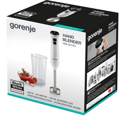 Понурювальний блендер Gorenje HBX601XG (HB5023Z-GS) (7096042)