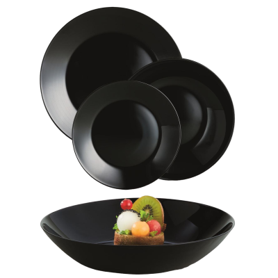 Сервіз Luminarc Zelie Black, 18 предметів (7163731) Сервіз Luminarc Zelie Black, 18 предметів (7163731)