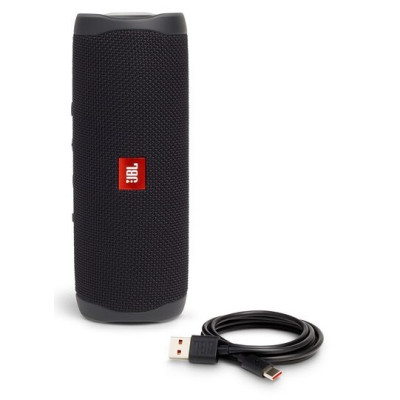 Портативна колонка JBL Flip 5 Black (JBLFLIP5BLKEU) (6702503)