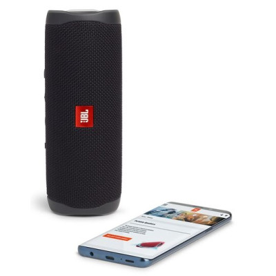 Портативна колонка JBL Flip 5 Black (JBLFLIP5BLKEU) (6702503)