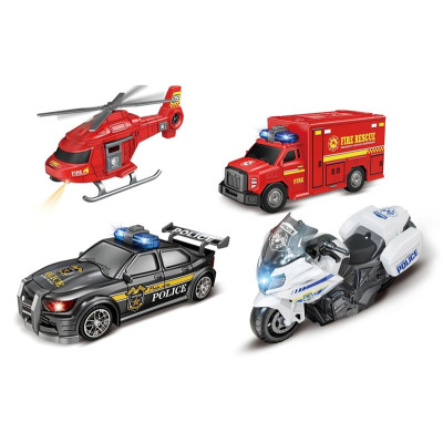 Іграшка CARS S Набір Рятувальна служба 4в1 1:20 (CJ-4835124) (7120386)