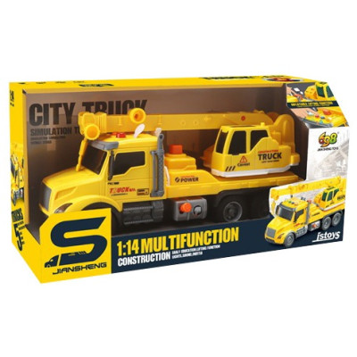 Іграшка CARS S Будівельний кран жовтий 1:14 (CJ-4436957) (7120389)