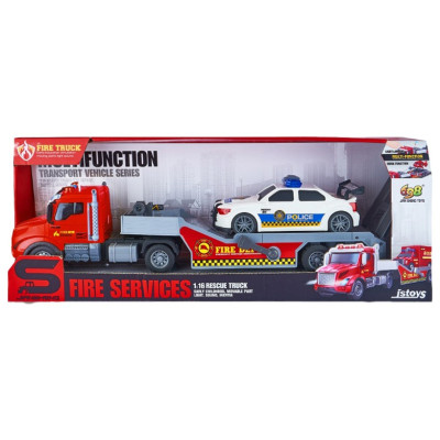 Іграшка CARS S Набір 2в1 Трал і поліцейська машина (CJ-4533953) (7120496)