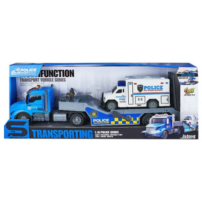 Іграшка CARS S Набір 2в1 Трал і поліцейський бус (CJ-4533958) (7120498)