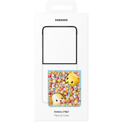 Чохол Samsung Flip 7 Flipsuit Transparent (EF-ZF766CTEGUA) (7157350) Чохол Samsung Flip 7 Flipsuit Transparent (EF-ZF766CTEGUA) (7157350)