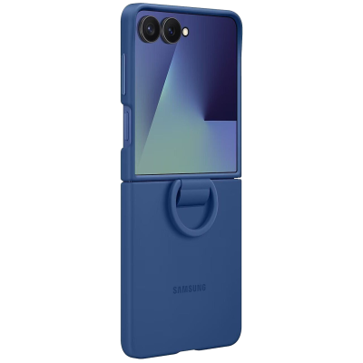 Чохол Samsung Flip 7 Ring Case Blue (EF-PF766TNEGUA)  (7157355)