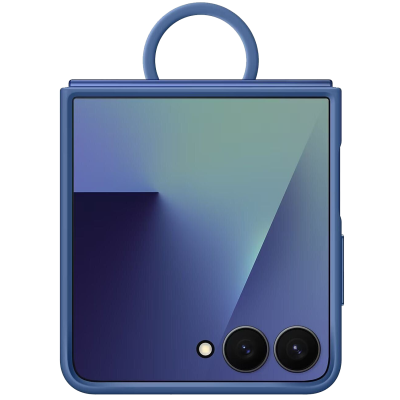Чохол Samsung Flip 7 Ring Case Blue (EF-PF766TNEGUA)  (7157355)