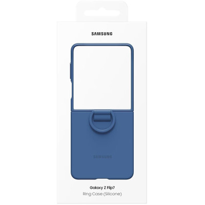 Чохол Samsung Flip 7 Ring Case Blue (EF-PF766TNEGUA)  (7157355)
