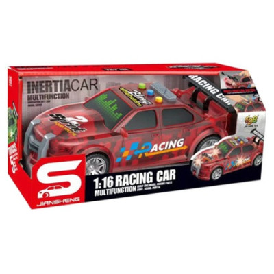 Іграшка CARS S Поліцейська машина червона 1:16 (CJ-4247838) (7120440)