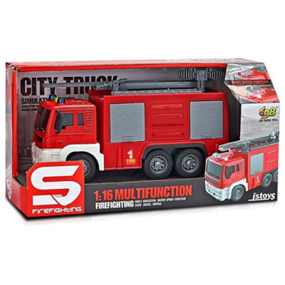 Іграшка CARS S Пожежна машина з розприскувачем води 1:16 (CJ-2180231) (7120443)