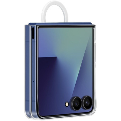 Чохол Samsung Flip 7 Ring Case Transparent (EF-QF766CTEGUA)  (7157358)