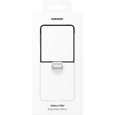 Чохол Samsung Flip 7 Ring Case Transparent (EF-QF766CTEGUA)  (7157358)