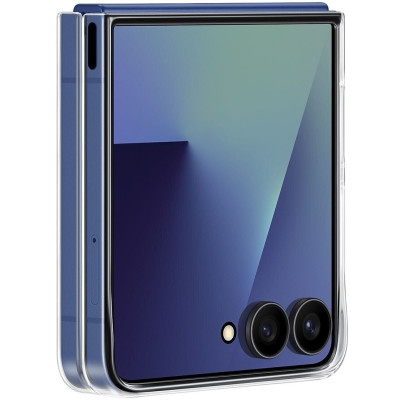 Чохол Samsung Flip 7 Clear Case Transparent (EF-AF766CTEGUA)  (7157359)