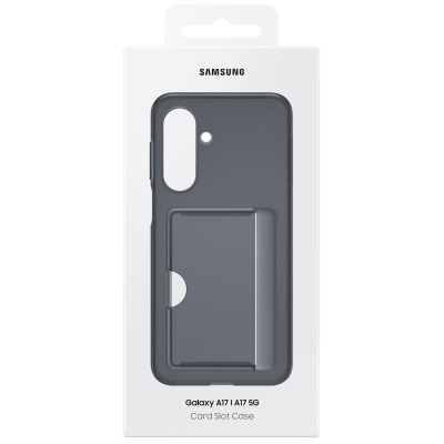 Чохол Samsung A17 Card Slot EF-OA176TBEGWW Black  (7166595)