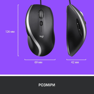 Миша Logitech Advanced Corded Mouse M500s Black (6635819) Миша Logitech Advanced Corded Mouse M500s Black (6635819)