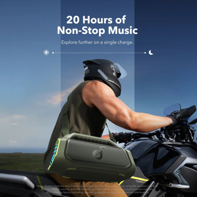 Портативна акустика Anker SoundCore Boom 2 Plus Green (7138057)