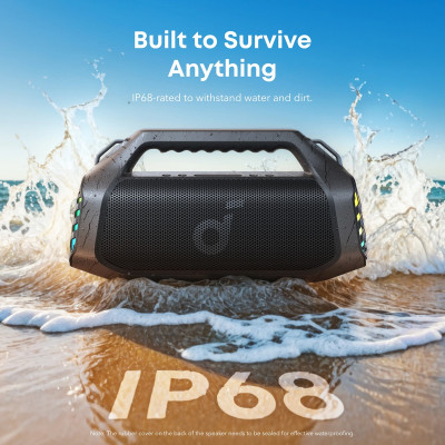 Портативна акустика Anker SoundCore Boom 2 Pro Black (7169789)
