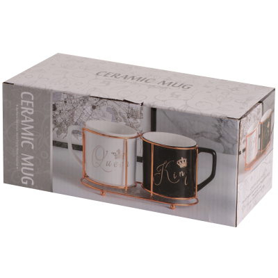 Набір чашок LED My Kiss, 2x400 мл (7133158)