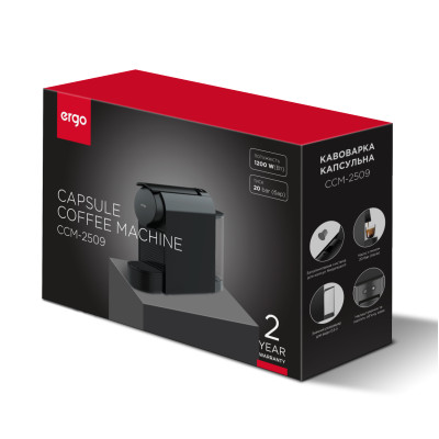 Кавоварка капсульна ERGO CCM-2509 (7180904)