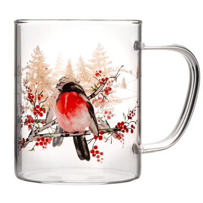 Набір чашок Viva NY Winter Bird, 2х400 мл (7109513) Набір чашок Viva NY Winter Bird, 2х400 мл (7109513)
