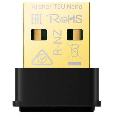USB-адаптер TP-Link Archer T3U nano AC1300 USB2.0  (6943510)
