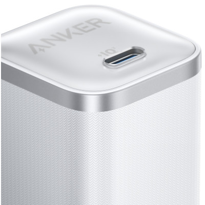 Сетевое зарядне пристрій Anker Nano Charger - 45W USB-C White (7181287)