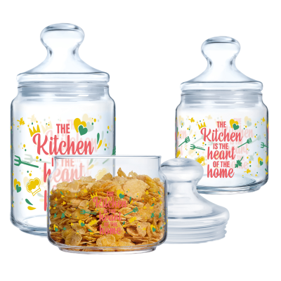 Набір банок Luminarc Club Heart Of Home, 3х0.5, 0.75, 1 л (7154828)