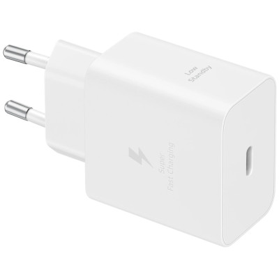 Сітчастий зарядний пристрій Samsung 45W Compact Power Adapter EP-T4511XWEGEU White (7194664)