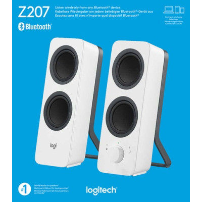 Акустика Logitech Z207 Bluetooth White (L980-001292)  (6601940)