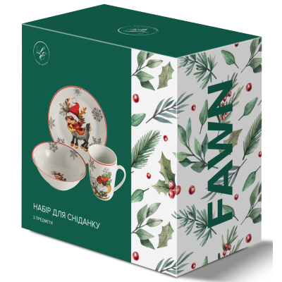 Дитячий набір Limited Edition NY Fawn, 3 предмети (7133568)