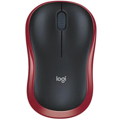 Миша Logitech Wireless Mouse M185 RED - EWR2 (910-002237) (7196815)