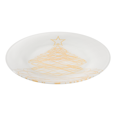 Тарілка Viva NY Tree Gold, 25 см (7109508)