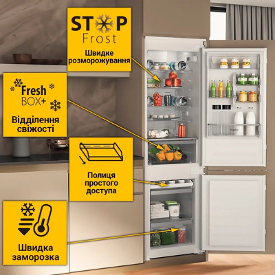 Холодильник Whirlpool WHC18D011C1 SF (7152542) Холодильник Whirlpool WHC18D011C1 SF (7152542)