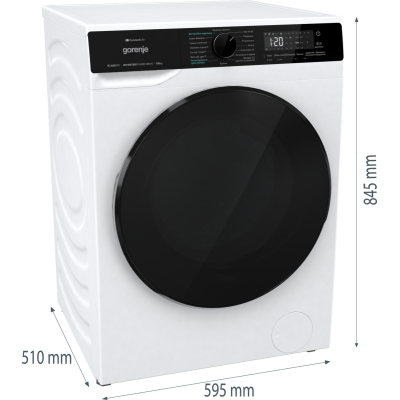 Прально-сушильна машина Gorenje WD 2PA854 ADW/UA (7149459)